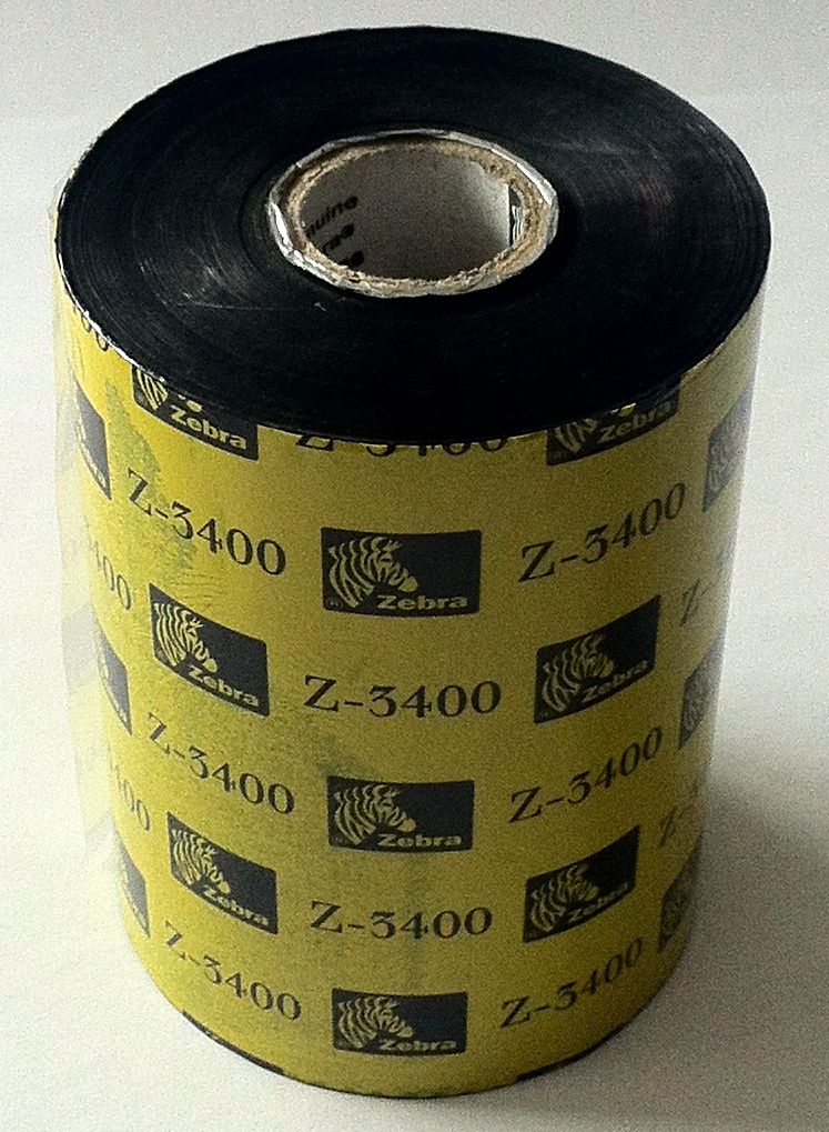 Voskpryskyřicová páska Zebra Z3400